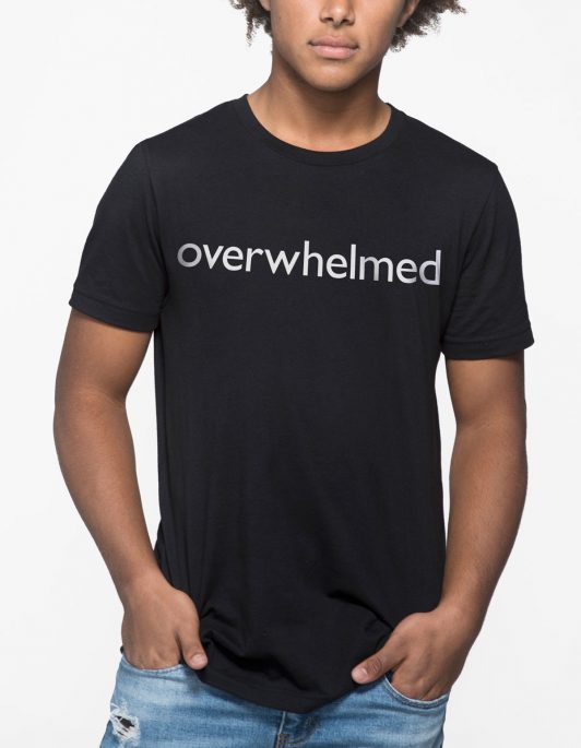Overwhelmed Unisex T-Shirt