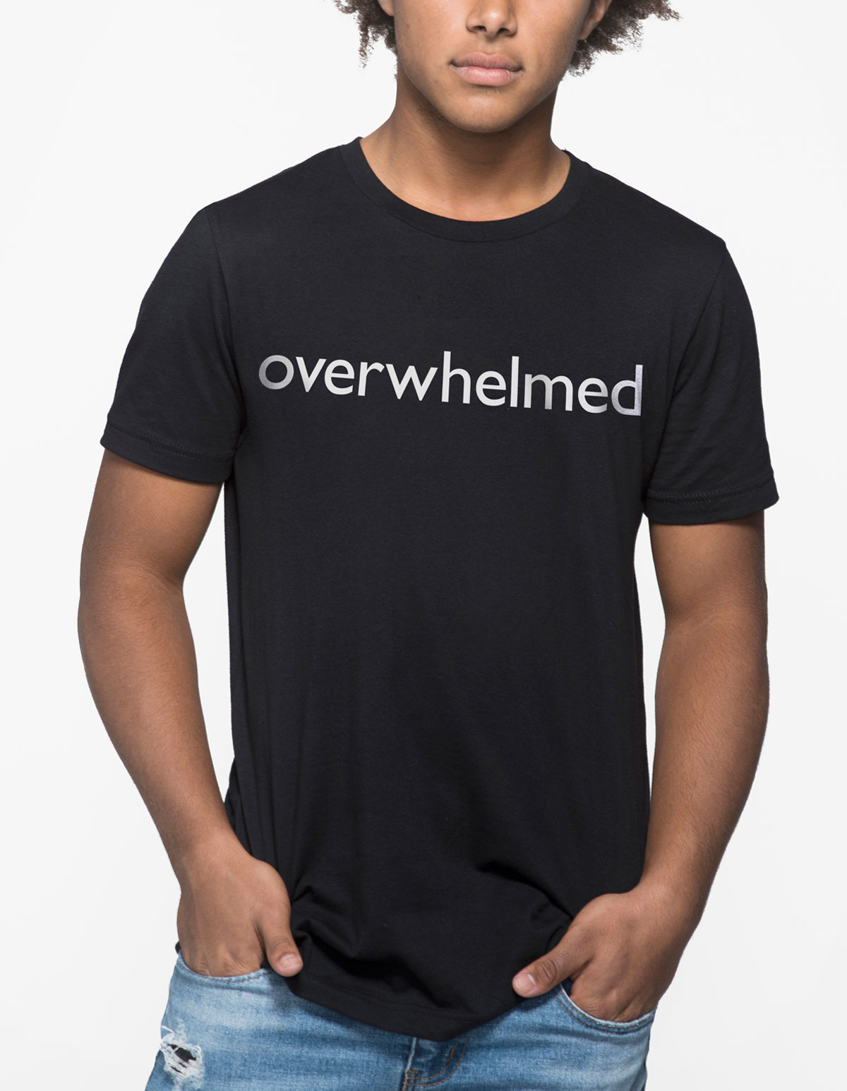 Overwhelmed Unisex T-Shirt