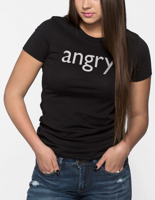 Angry Women's T-Shirt