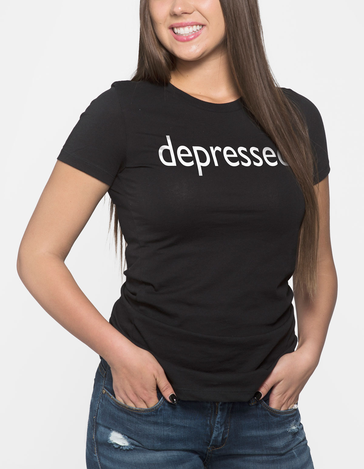 Depressed Women's T-Shirt
